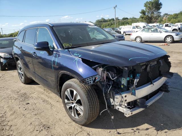 TOYOTA HIGHLANDER 2021 with VIN 5TDGZRBH2MS082778 - Photo from auction
