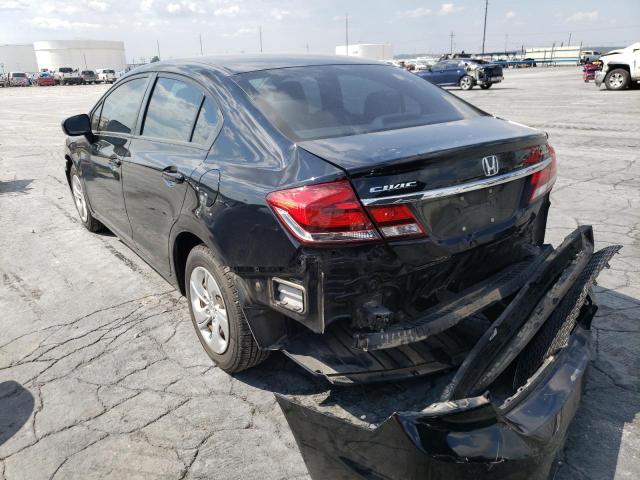 Photo 3 from auction – 2014 HONDA CIVIC LX with VIN 19XFB2F54EE079223