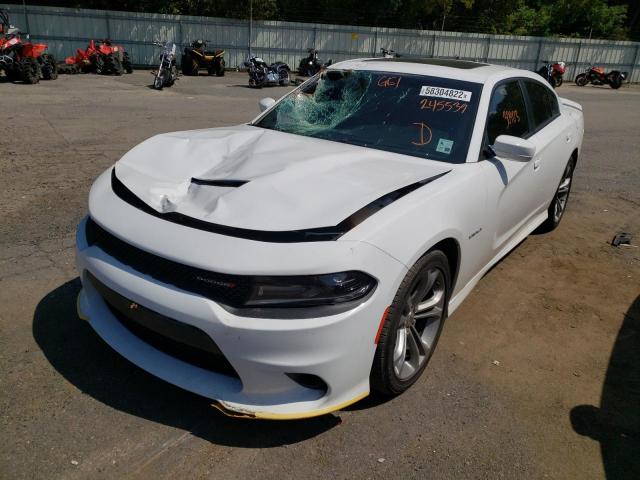 Photo 2 from auction – 2020 DODGE CHARGER R/ with VIN 2C3CDXCT3LH245539