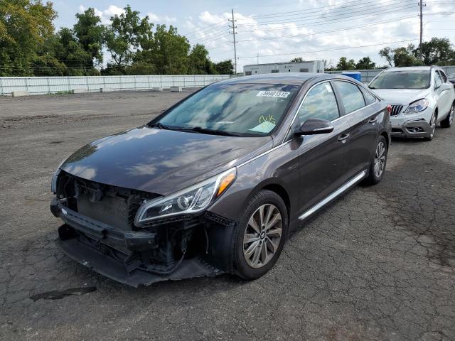 Photo 2 from auction – 2015 HYUNDAI SONATA SPO with VIN 5NPE34AF2FH258071