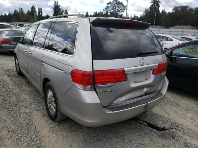 Photo 3 from auction – 2008 HONDA ODYSSEY EX with VIN 5FNRL38798B075598