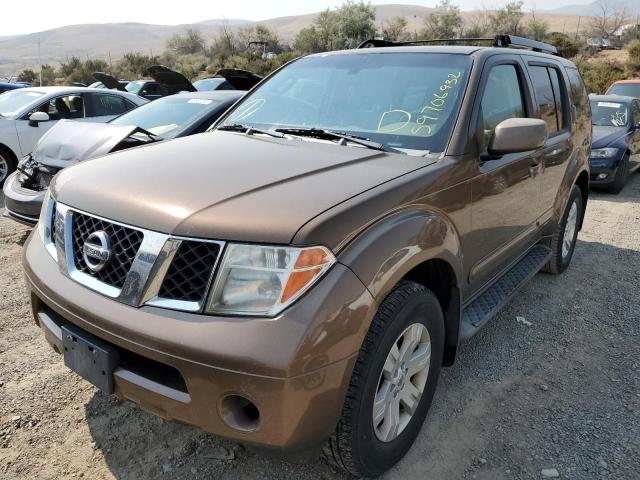 Фото 2 с аукциона – 2005 NISSAN PATHFINDER с VIN 5N1AR18W15C727142
