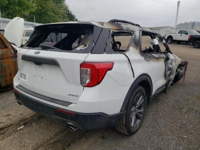 Photo 4 from auction – 2021 FORD EXPLORER X with VIN 1FMSK8DH2MGC13543
