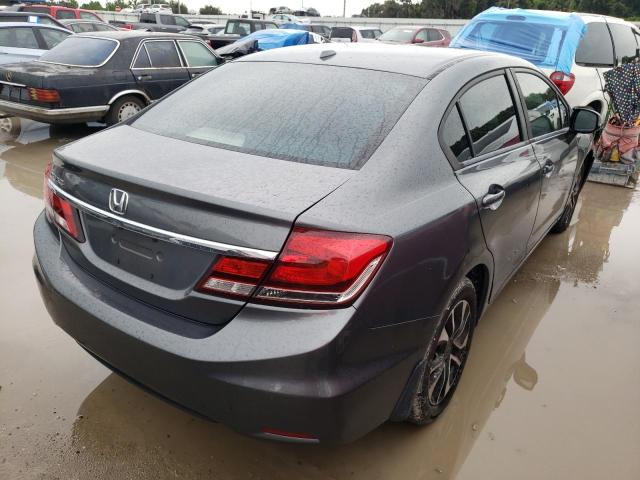 Photo 4 from auction – 2013 HONDA CIVIC EXL with VIN 19XFB2F90DE050691