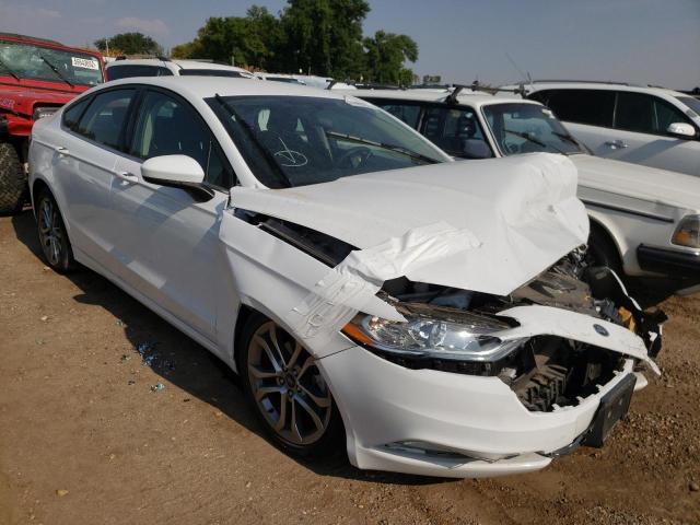 FORD FUSION S 2017 with VIN 3FA6P0G74HR387680 - Photo from auction
