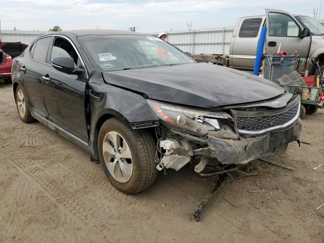 KIA OPTIMA HYB 2015 with VIN KNAGM4AD8F5078319 - Photo from auction