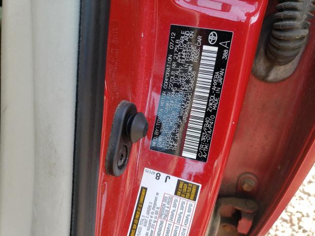 Zdjęcie 10 z aukcji – 2012 TOYOTA PRIUS z VIN JTDKN3DU4C1584538