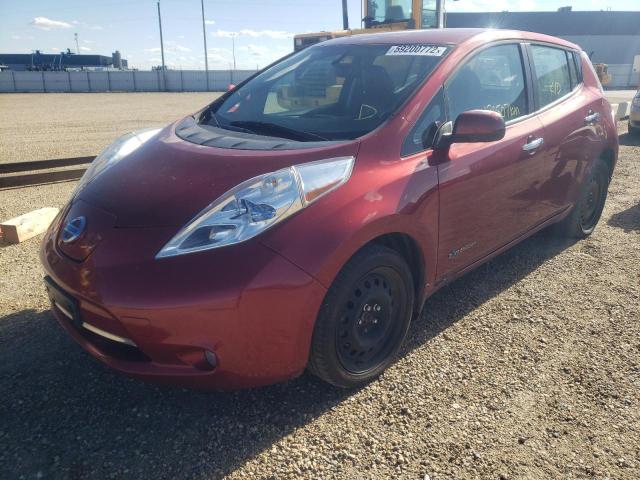 Zdjęcie 2 z aukcji – 2015 NISSAN LEAF S z VIN 1N4AZ0CP5FC301489