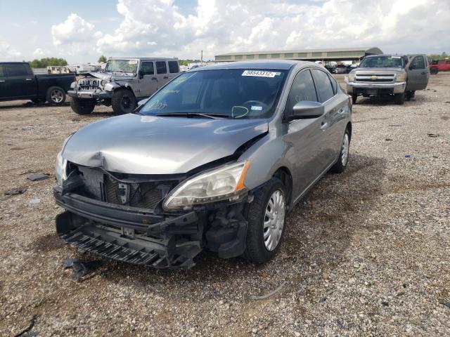 Photo 2 from auction – 2013 NISSAN SENTRA S with VIN 3N1AB7AP1DL770805