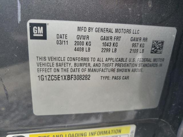 Photo 10 from auction – 2011 CHEVROLET MALIBU 1LT with VIN 1G1ZC5E1XBF308282