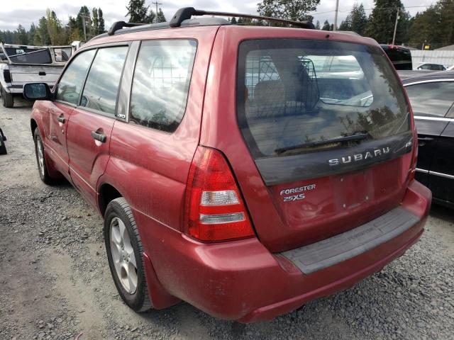 Photo 3 from auction – 2004 SUBARU FORESTER 2 with VIN JF1SG65654H740063