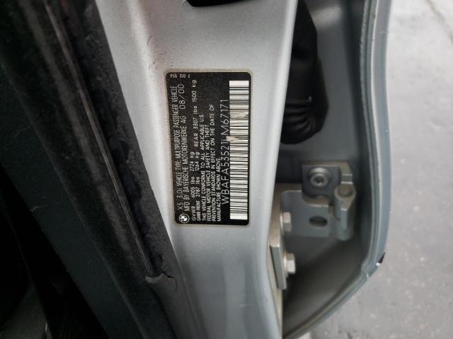 Photo 10 from auction – 2001 BMW X5 3.0I with VIN WBAFA53521LM67171