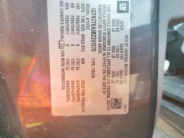 Photo 10 from auction – 2011 GMC SIERRA K15 with VIN 1GTN2TEA0BZ291570