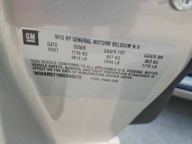Photo 10 from auction – 2008 SATURN ASTRA XE with VIN W08AR671885040572