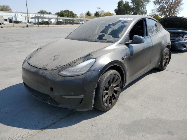 Photo 2 from auction – 2020 TESLA MODEL Y with VIN 5YJYGDEE6LF036307