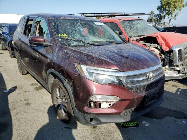 HONDA PILOT EX 2017 z numerem VIN 5FNYF5H32HB039960 - Zdjęcie z aukcji