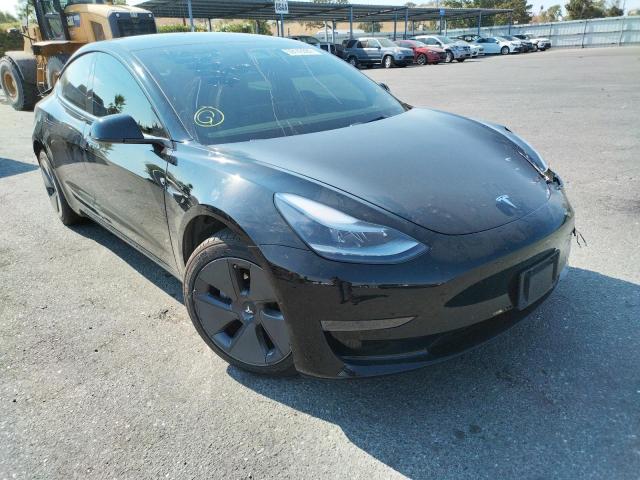 TESLA MODEL 3 2022 with VIN 5YJ3E1EA2NF132840 - Photo from auction