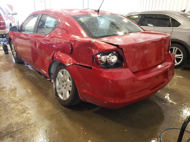 Photo 3 from auction – 2014 DODGE AVENGER SE with VIN 1C3CDZAB4EN175453