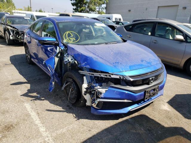 Photo 1 from auction – 2019 HONDA CIVIC LX with VIN 19XFC2F67KE212302