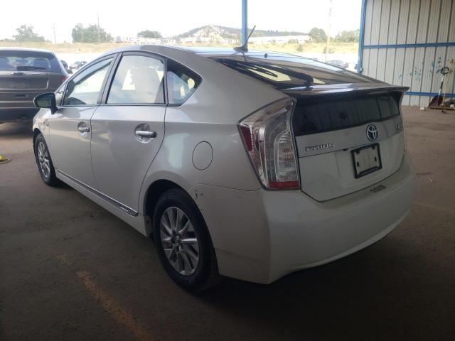 Фото 3 с аукциона – 2012 TOYOTA PRIUS PLUG с VIN JTDKN3DP3C3011984
