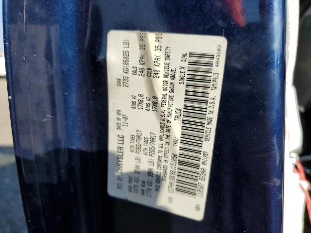 Photo 10 from auction – 2008 DODGE RAM 1500 S with VIN 1D7HA16K98J151090