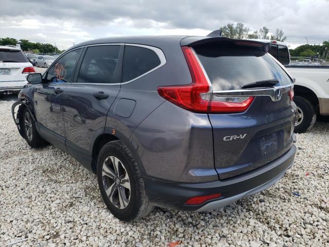 Photo 3 from auction – 2017 HONDA CR-V LX with VIN 7FARW5H31HE002178