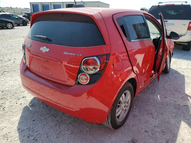 Photo 4 from auction – 2016 CHEVROLET SONIC LT with VIN 1G1JC6SH9G4120604