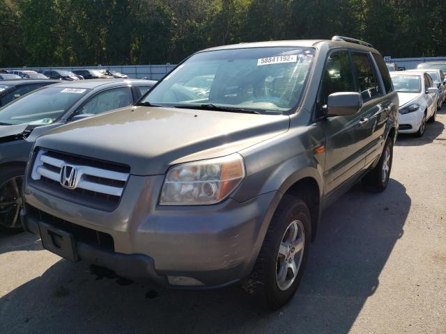 Photo 2 from auction – 2007 HONDA PILOT EXL with VIN 2HKYF18587H515669
