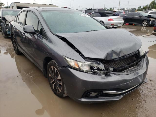 HONDA CIVIC EXL 2013 with VIN 19XFB2F90DE050691 - Photo from auction
