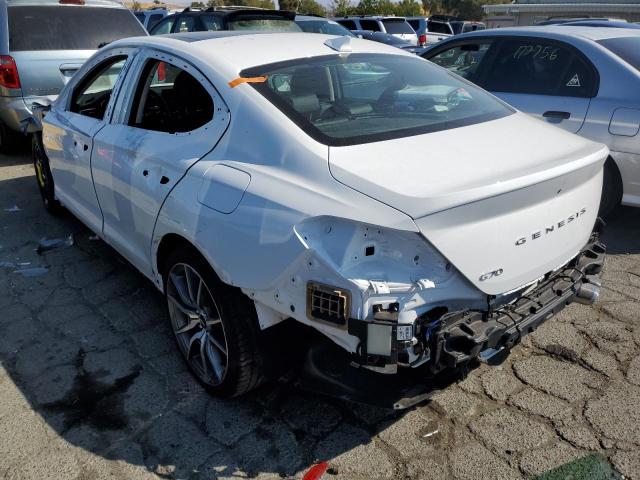 Foto 3 de la subasta – 2022 GENESIS G70 BASE con VIN KMTG34TA1NU098023