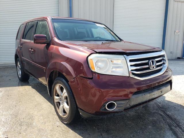 HONDA PILOT EXL 2012 with VIN 5FNYF3H52CB019559 - Photo from auction