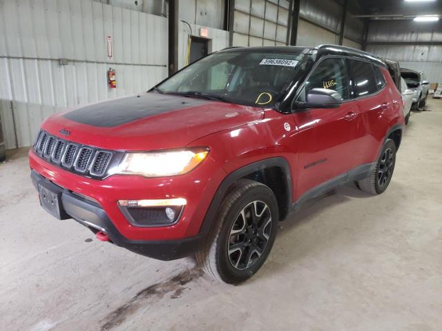 Photo 2 from auction – 2019 JEEP COMPASS TR with VIN 3C4NJDDB6KT594976