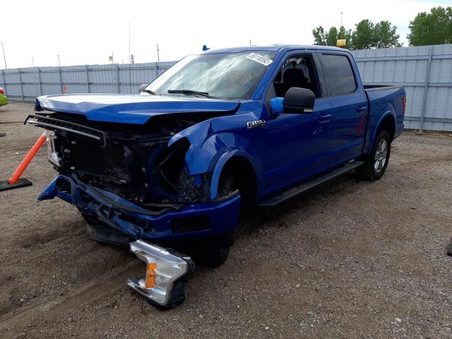 Photo 2 from auction – 2018 FORD F150 SUPER with VIN 1FTEW1EG7JKF27622