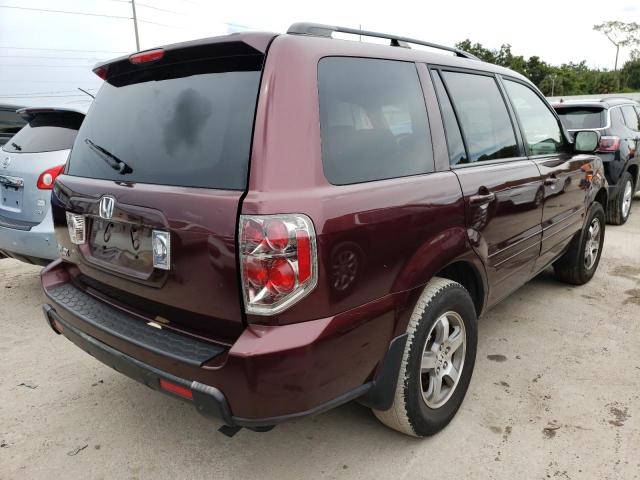 Photo 4 from auction – 2007 HONDA PILOT EXL with VIN 5FNYF28547B021717
