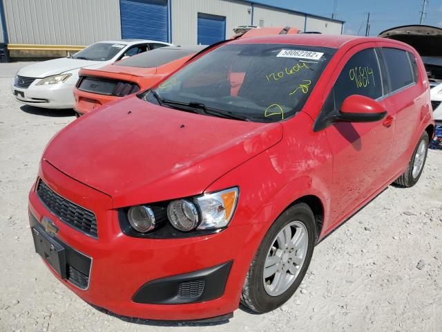 Photo 2 from auction – 2016 CHEVROLET SONIC LT with VIN 1G1JC6SH9G4120604