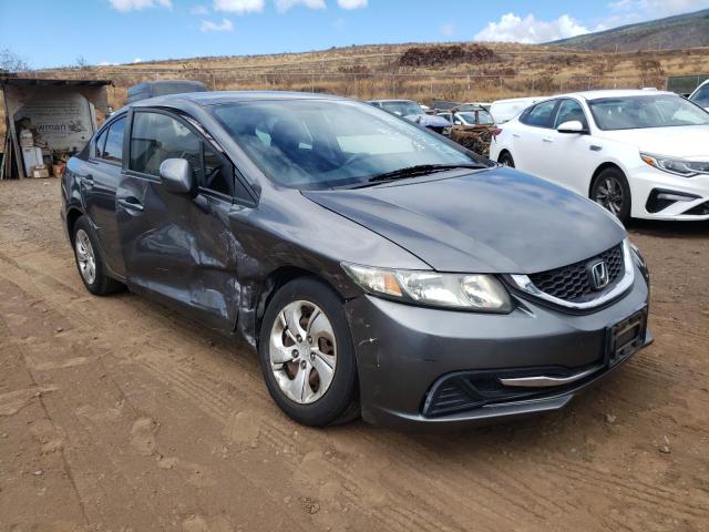 HONDA CIVIC LX 2013 with VIN 2HGFB2F53DH520554 - Photo from auction