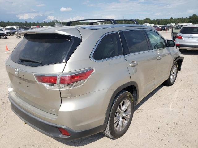 Photo 4 from auction – 2014 TOYOTA HIGHLANDER with VIN 5TDKKRFH7ES038169