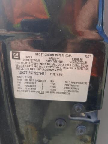 Photo 10 from auction – 2007 GMC ENVOY with VIN 1GKDT13S772279431