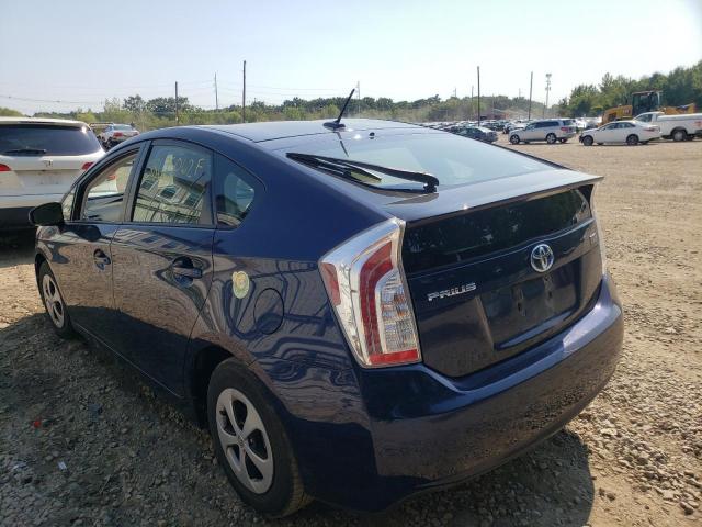 Photo 3 from auction – 2012 TOYOTA PRIUS with VIN JTDKN3DU0C1591602