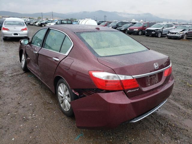 Photo 3 from auction – 2013 HONDA ACCORD EXL with VIN 1HGCR2F85DA028504