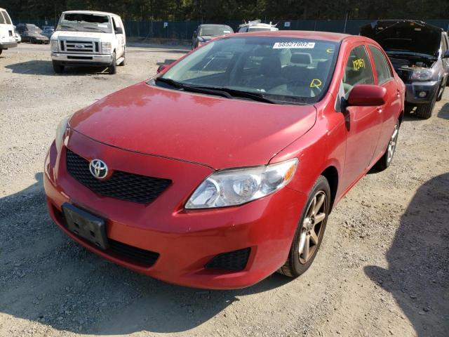 Photo 2 from auction – 2009 TOYOTA COROLLA BA with VIN JTDBL40E79J039646