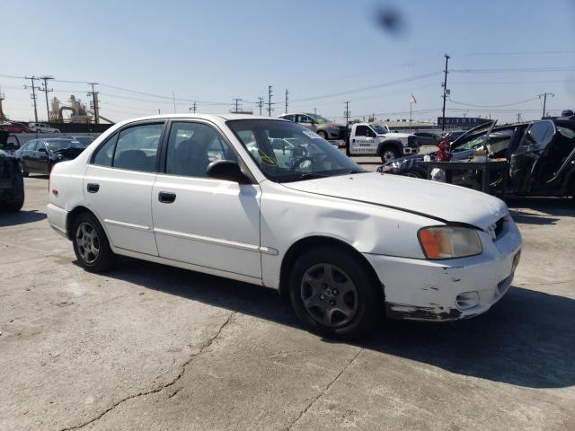 HYUNDAI ACCENT GL 2002 with VIN KMHCG45C92U280429 - Photo from auction