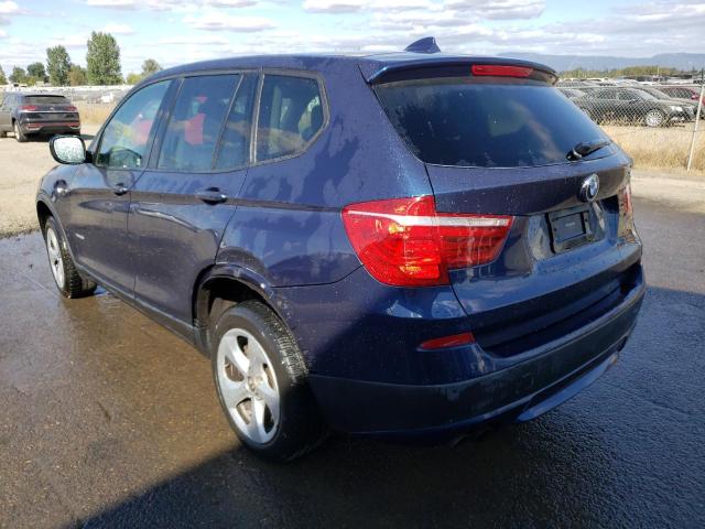 Photo 3 from auction – 2011 BMW X3 XDRIVE2 with VIN 5UXWX5C55BL712529
