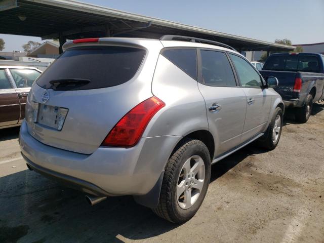Photo 4 from auction – 2004 NISSAN MURANO SL with VIN JN8AZ08W24W342284