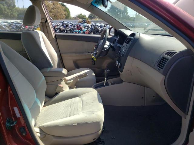 Photo 5 from auction – 2007 KIA SPECTRA EX with VIN KNAFE122075428192
