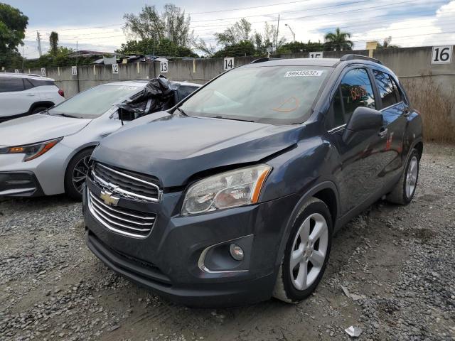 Photo 2 from auction – 2016 CHEVROLET TRAX LTZ with VIN 3GNCJMSB1GL201331
