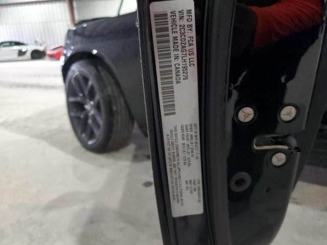 Photo 10 from auction – 2020 DODGE CHALLENGER with VIN 2C3CDZAG7LH195276