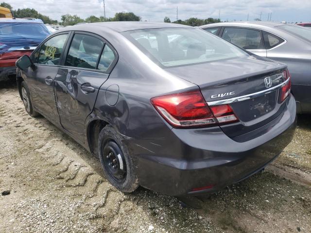 Photo 3 from auction – 2015 HONDA CIVIC LX with VIN 19XFB2F53FE061653