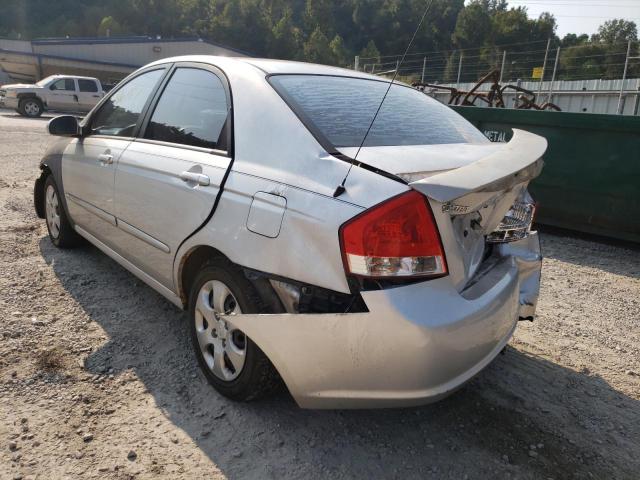 Photo 3 from auction – 2009 KIA SPECTRA EX with VIN KNAFE221795626381
