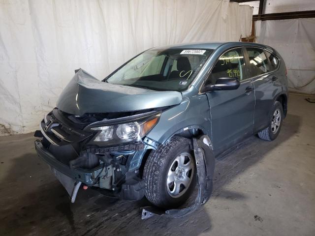 Photo 2 from auction – 2014 HONDA CR-V LX with VIN 2HKRM4H33EH658388